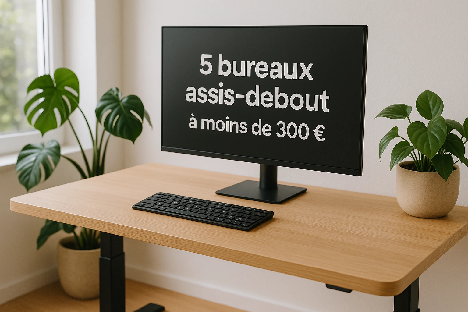 5 bureaux assis-debout à moins de 300 € pour un confort optimal au travail