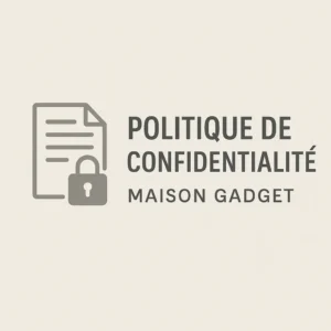 Politique de confidentialité