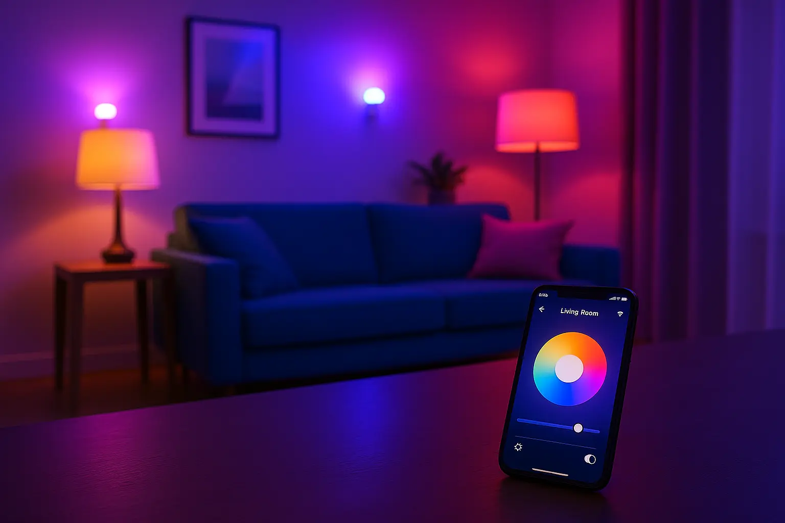 ampoules intelligentes éclairage connecté