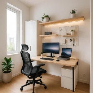 Setup minimaliste: transformer 5m en poste de travail ergonomique