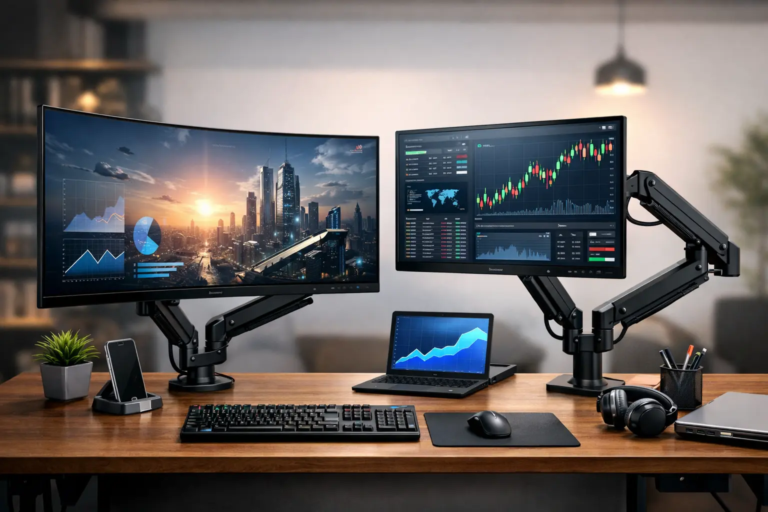 Bras articulé écran PC