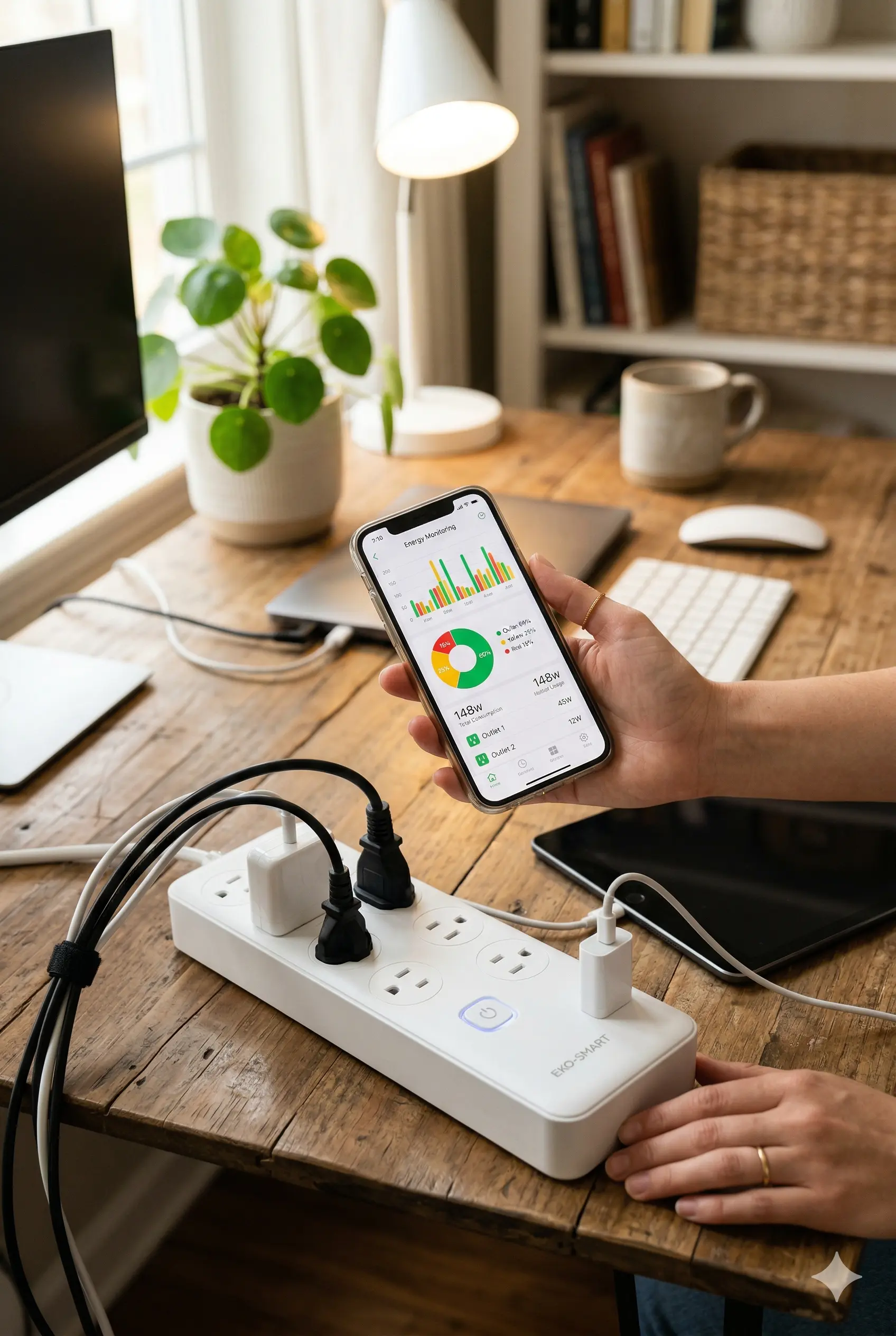 Multiprise connectée avec suivi de consommation