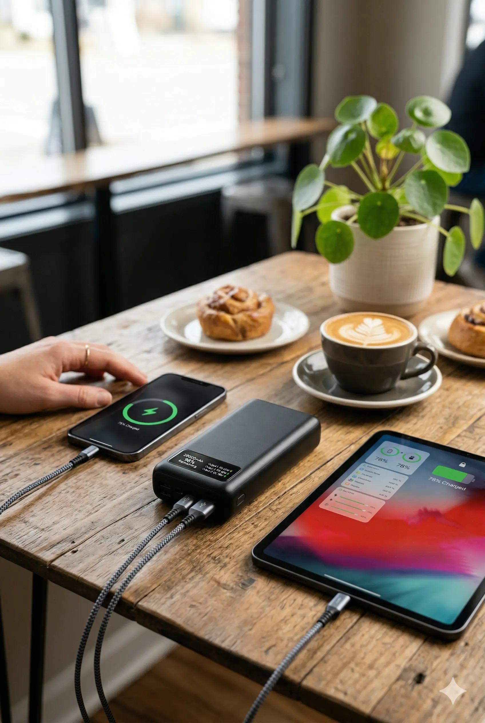 Poxwerbank charge rapide 20000mAh