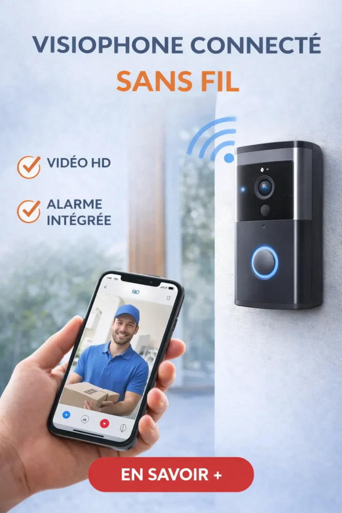 visiophone connecté sans fil