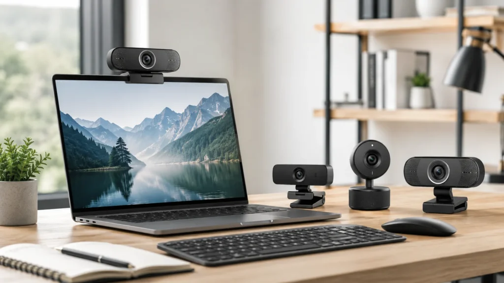 Webcam HD télétravail