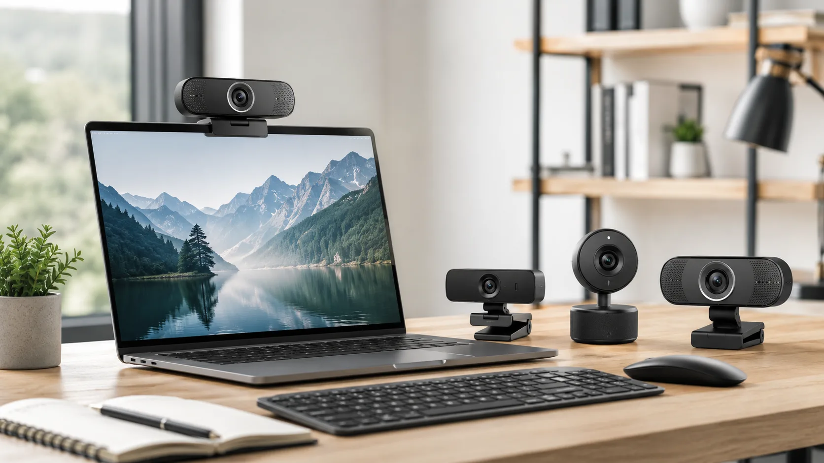 Webcam HD pour télétravail